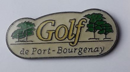 L336 Pin's Golf De Port Bourgenay Talmont-Saint-Hilaire Vendée Achat Immédiat - Golf