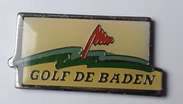 L355 Pin's Golf De Baden Morbihan Achat Immédiat - Golf