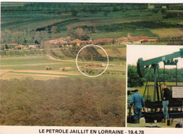 LE PETROLE JAILLIT EN LORRAINE  19.4.78 - Lorraine