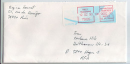 FRANCE  Brief  Cover  Lettre 1990 To Germany - 1988 « Comète »