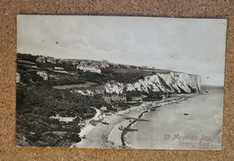 3 CARDS- 2 B AND W FROM 1920s -'WHITE CLIFFS OF DOVER AND SEA FRONT,  SWANAGE. ALSO A  1906 ONE, TUNBRIDGE WELLS - Dover