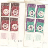 ALGERIE N°409/410 ** NEUFS SANS CHARNIERE  COIN DATE: TBE - Argelia (1962-...)