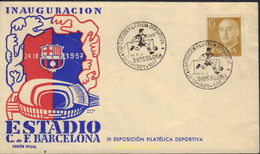 582072 MNH ESPAÑA 1955 GENERAL FRANCO - 1951-60 Covers