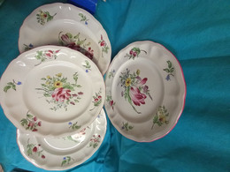 Lot De 4 Assiettes - Plates