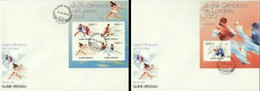 Guinea Bissau 2012, Olympic Games In London, Taekwondo, 4val In BF +BF In 2FDC - Non Classificati