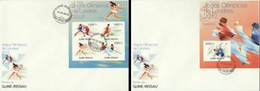 Guinea Bissau 2012, Olympic Games In London, Taekwondo, 4val In BF +BF In 2FDC - Ohne Zuordnung