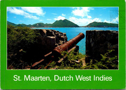 (2 L 45) Dutch West Indies - St Marteen Island (posted From French St Martin To France In 1991) - Sint-Marteen