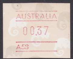 Australia ASC 1170 1988 Frama Vending Machine Stamps,37c Ringtail Possum, Mint Never Hinged - Machine Labels [ATM]