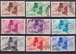 Congo 1960/1961/1964      Lot      4 Scans - Oblitérés