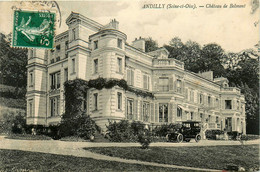 Andilly * Le Château De Belmont * Voiture Automobile Ancienne - Autres & Non Classés