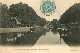 Joinville * La Sortie Du Tunnel , Le Canal De St Maur * Péniche Batellerie - Joinville Le Pont