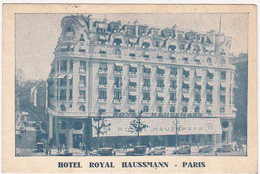 HOTEL ROYAL HAUSSMANN - PARIS - Restaurants