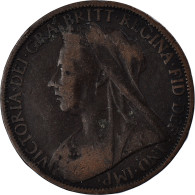 Monnaie, Grande-Bretagne, Penny, 1900 - D. 1 Penny