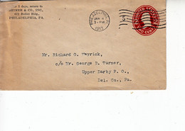 STATI UNITI 1913 - Philadelfia To Del.Co. Pa - 1901-20