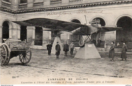 CAMPAGNE DE 1914 1915 EXPOSITION A L'HOTEL DES INVALIDES AEROPLANE TAUBE PRIS A L'ENNEMI TBE - 1914-1918: 1ère Guerre