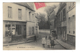 DH1132 - Dep.91 - VERRÌES - LA RUE PARON - CHARCUTERIE, BOULANGERIE - Verrieres Le Buisson