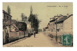 DH1138 - Dep.91 - ATHIS MONS - RUE DU TRIGE - ADV. A. DESNOÉ, TABAC - Athis Mons