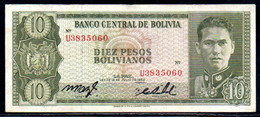 659-Bolivie 10 Pesos Bolivianos 1962 U383 - Bolivie