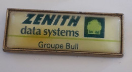 L364 Pin's Informatique Groupe Bull Zenith Data Systems Achat Immédiat - Computers