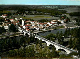 Saubusse Les Bains * Vue Générale Aérienne Sur Le Pont Et L'adour - Sonstige & Ohne Zuordnung