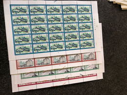 Belgie 1979 1940/43 LA CAMBRE BEAUVOORDE CASTLE NEWSPAPER LE COURRIER RONSE FULL SHEET MNH PLAATNUMMER 4312 - 1971-1980