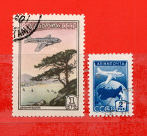 Russia ° - 1955 -   Yv. PA. 98-101.   Timbrato - Gebruikt