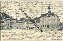 Radeberg - Marktplatz - Verlag Paul Heine Dresden - Radeberg