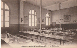 SAUMUR. - Collège & Ecole Industrielle. -Le Réfectoire - Saumur