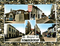 Tombeboeuf * Souvenir Et Un Bonjour De La Commune * Poste Ptt * Cp 4 Vues - Sonstige & Ohne Zuordnung