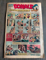 HARDI Présente DONALD N° 127 GUY L'ECLAIR Pim Pam Poum TARZAN MANDRAKE Luc Bradefer Le Pere LACLOCHE 28/08/1949 BE - Donald Duck