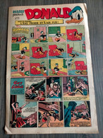 HARDI Présente DONALD N° 117 GUY L'ECLAIR Pim Pam Poum TARZAN MANDRAKE Luc Bradefer Le Pere LACLOCHE 19/06/1949 BE - Donald Duck