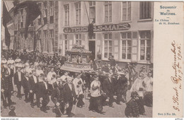 MALINES SOUVENIR LA CHASSE DE SAINT ROMBAUT PRECURSEUR 1902 TBE - Malines