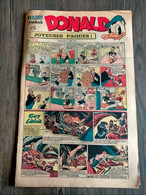 HARDI Présente DONALD N° 108 GUY L'ECLAIR Pim Pam Poum TARZAN MANDRAKE Luc Bradefer Le Pere LACLOCHE 17/04/1949 BE - Donald Duck