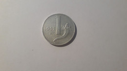 MIX1 REPUBBLICA ITALIANA 1951 LIRE 1 CORNUCOPIA 1951 SPL NON COMUNE - 1 Lira