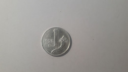 MIX1 REPUBBLICA ITALIANA 1958 LIRE 1 CORNUCOPIA IN SPL - 1 Lira