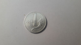 MIX1 REPUBBLICA ITALIANA 1959 LIRE 1 CORNUCOPIA IN SPL - 1 Lire