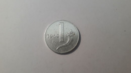 MIX1 REPUBBLICA ITALIANA 1959 LIRE 1 CORNUCOPIA IN BB - 1 Lire