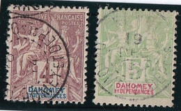 Dahomey N°8/9 - Oblitéré - TB - Gebraucht