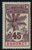 Dahomey N°27 - Neuf * Avec Charnière - TB - Unused Stamps