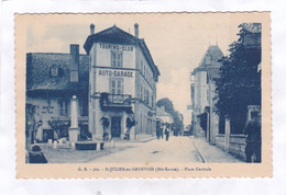 CPA :  14 X 9  -  St-JULIEN-en-GENEVOIS  -  Place  Centrale - Saint-Julien-en-Genevois