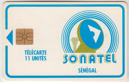 SENEGAL - Logo (Gem1B Red - No Transparent Moreno), 11 U, Used - Sénégal