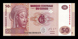 Congo República Democrática 50 Francs 2013 Pick 97b Sc Unc - République Démocratique Du Congo & Zaïre