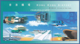 HONG KONG  1998  OPENING OF NEW HONG KONG AIRPORT  M.S. S.G. MS 930  U.M. - Blocks & Kleinbögen