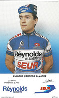 ENRIQUE CARRERA ALVAREZ EQUIPE REYNOLDS SEUR TBE - Cyclisme