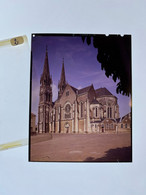 Machecoul * Place De L'église Du Village * Ektachrome Photo Original 12.5x10cm Maison ARTAUD - Machecoul