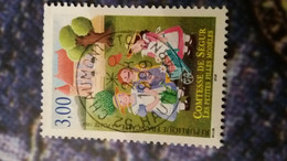 1999 N° 3253 OBLITERE 2.8.1999 POUSSIERE DERRIERE CHAUSSURE ENFANT ROSE - Used Stamps