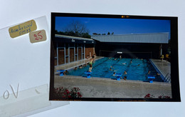 Machecoul * La Piscine Du Village * Baigneurs Enfants * Ektachrome Photo Original 9.2x6.2cm Maison ARTAUD - Machecoul