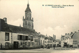 Le Croisic * La Place Du Marché * Le Clocher De L'église - Le Croisic
