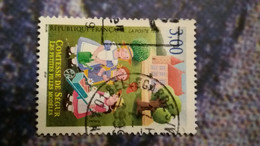 1999 N° 3253 OBLITERE TRAIT BLANC HERBE CHAUSSURE BROUETTE - Used Stamps