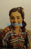 194216 GUATEMALA SAN ANTONIO AGUAS CALIENTES COSTUMES NATIVE INDIAN GIRL POSTAL POSTCARD - Guatemala